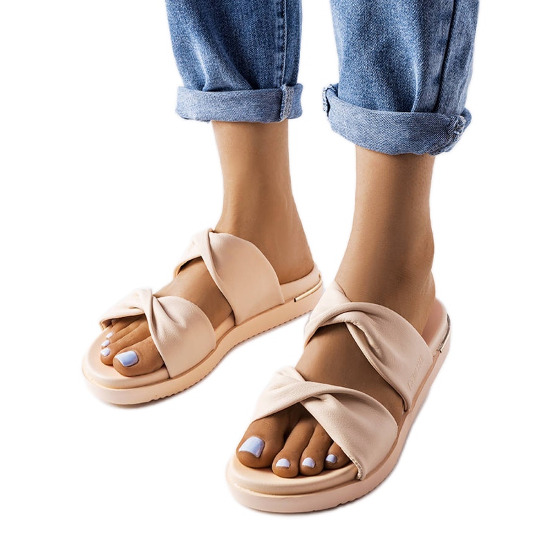 Chaussons Big Star beiges LL274A122 Chaussons Big Star beiges LL274A122