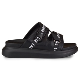 Chaussons noirs élégants de La.Fi