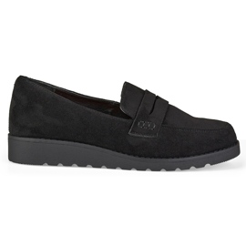 La.Fi Chaussures classiques en daim noir le noir