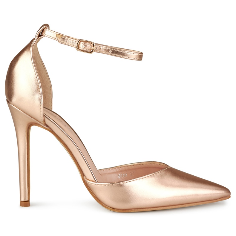 Épingles élégantes fixées à la cheville d'or Épingles élégantes fixées à la cheville d'or