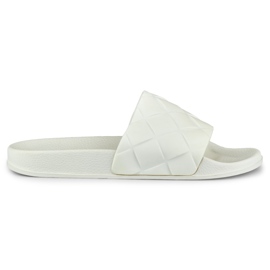 Chaussons femme classiques blancs