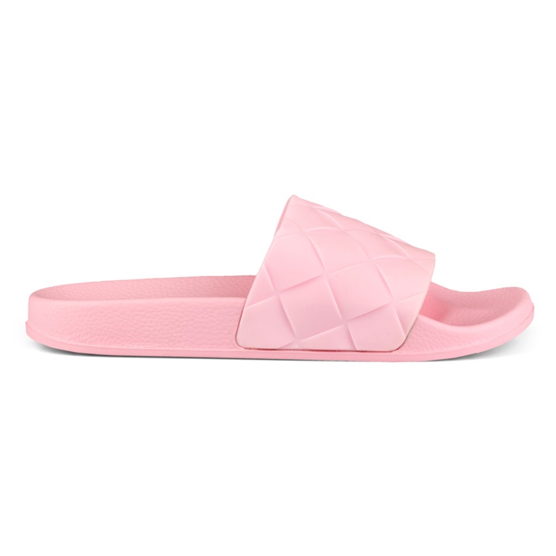 Chaussons femme classiques roses