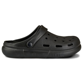 Pantoufles noires confortables pour femmes le noir