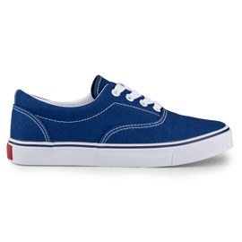 Baskets classiques pour femmes bleu marine