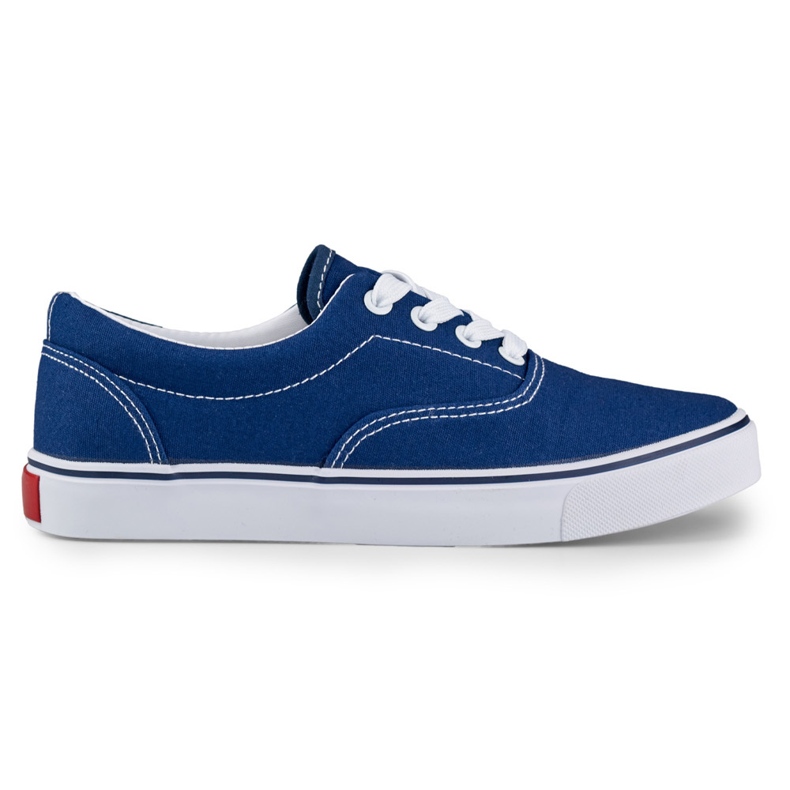 Baskets classiques pour femmes bleu marine