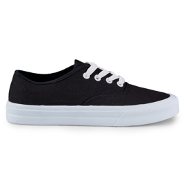 Baskets noires femme le noir