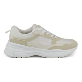 Baskets femme Violett classiques beige