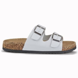 Chaussons blancs confortables pour femmes