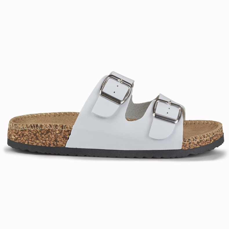 Chaussons blancs confortables pour femmes blanche Chaussons blancs confortables pour femmes blanche