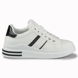 Baskets classiques pour femmes noires et blanches