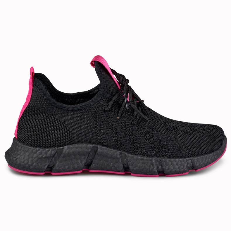 Chaussures de sport souples et confortables le noir