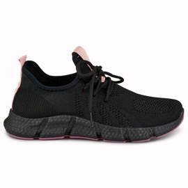 Chaussures de sport souples et confortables noir