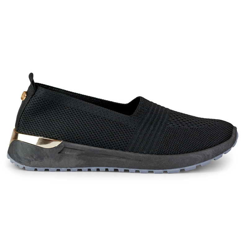 Chaussures décontractées pour femmes confortables et flexibles le noir