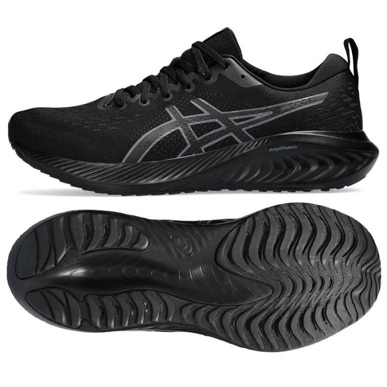 Asics Gel-Excite 10 M 1011B600 002 chaussures de course le noir Asics Gel-Excite 10 M 1011B600 002 chaussures de course le noir