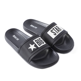 Chaussons pour hommes Big Star DD174699 noirs