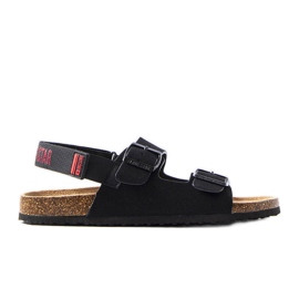 Sandales Big Star noires LL174208