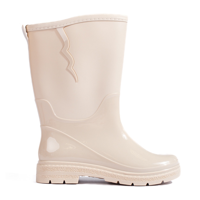 Bottes crème pour femmes de Shelovet beige