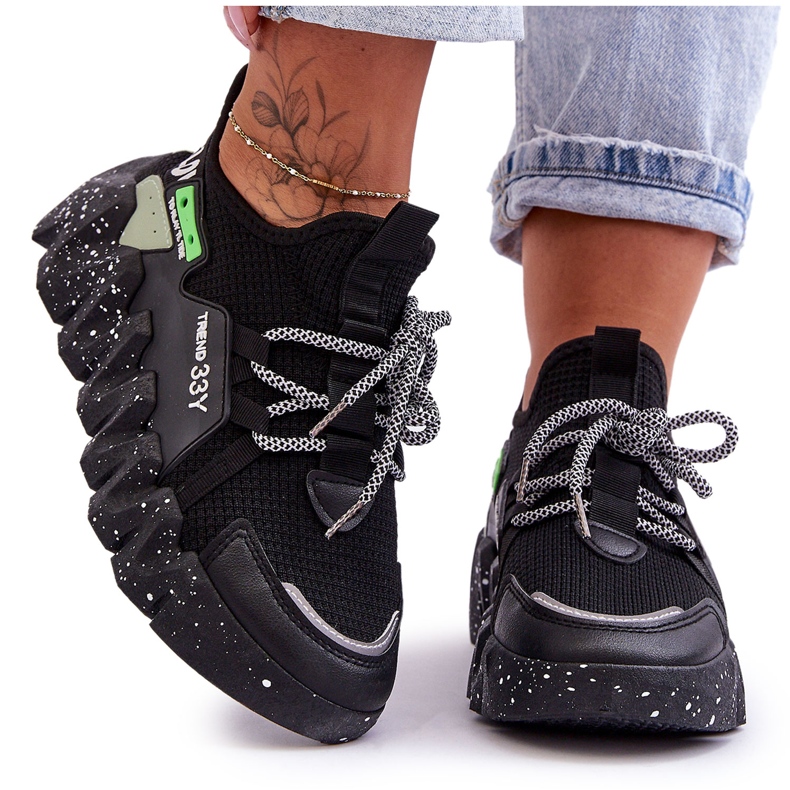 PS1 Baskets à enfiler noires Evolution Fashion le noir PS1 Baskets à enfiler noires Evolution Fashion le noir