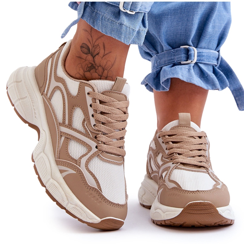 FG2 Chaussures de sport pour femmes Beige Contiro FG2 Chaussures de sport pour femmes Beige Contiro