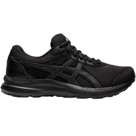 Asics Gel Contend 8 W 1012B320 001 chaussures de course noir