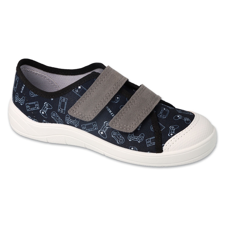Sneakers pour enfants Befado 772y001 noir avec motifs le noir