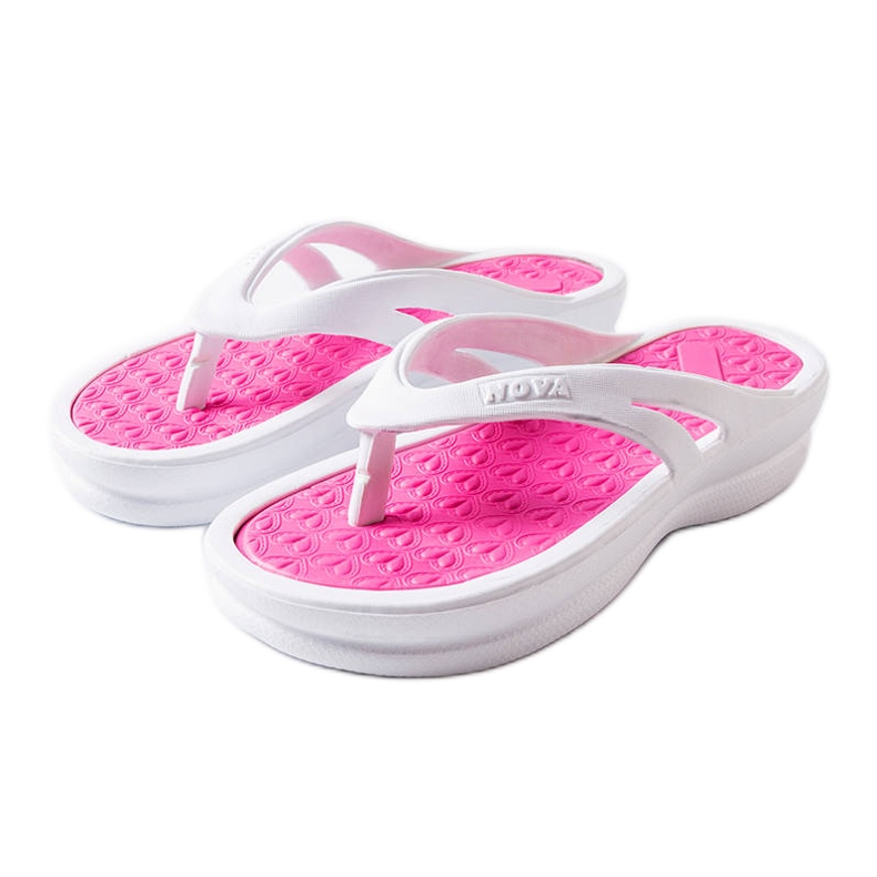 Tongs Isla blanc clair blanche