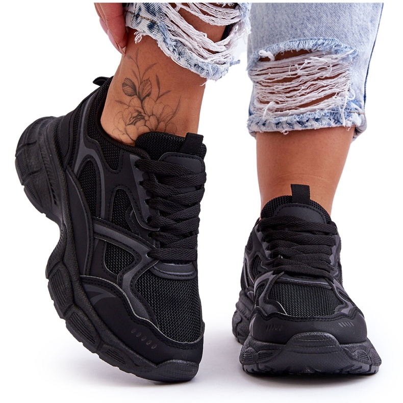 FG2 Chaussures de sport pour femmes Contiro noir le noir