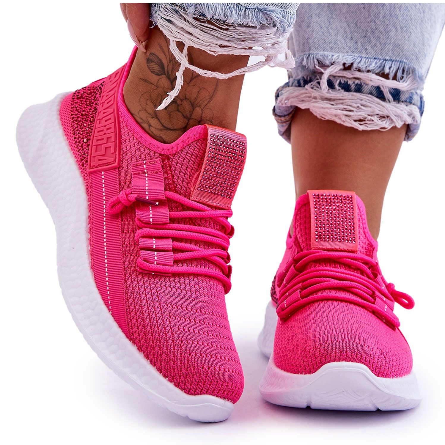 Chaussure adidas rose sales fluo