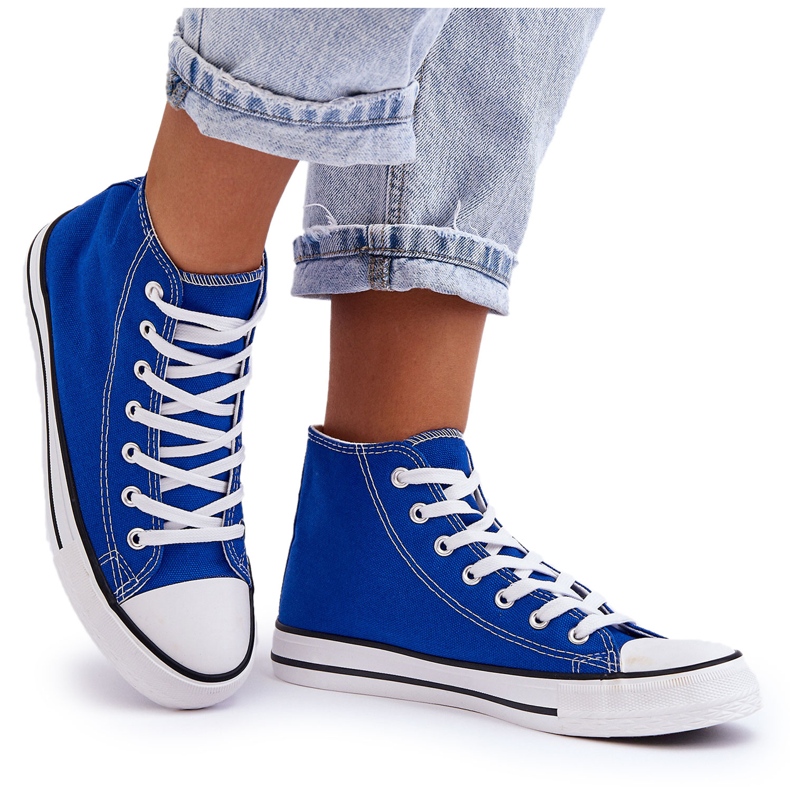 FR1 Baskets classiques pour femmes High Blue Remos bleu