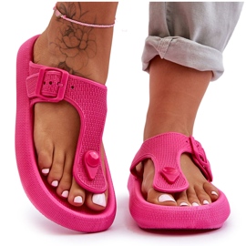 Tongs Femme Mousse Fuchsia Apollo rose