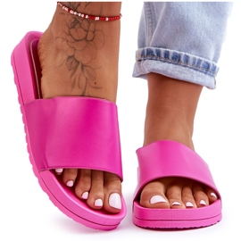Chaussons Classiques Femme Fuchsia Rolien rose