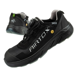 Chaussures de travail Airtox Techfiber S1-P Src Esd SR551CA le noir