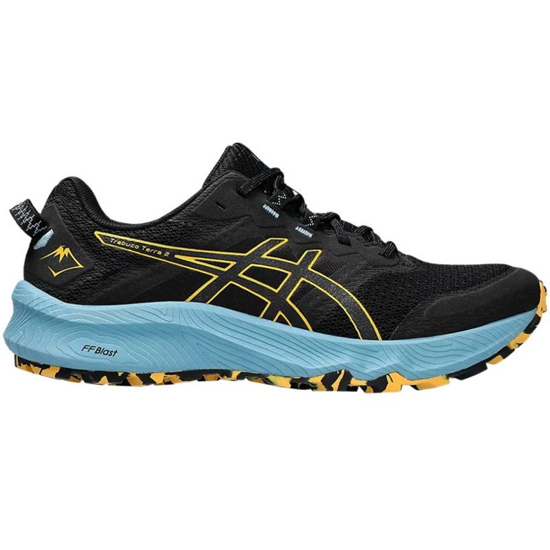 Asics Trabuco Terra 2 M 1011B607 001 chaussures de course le noir