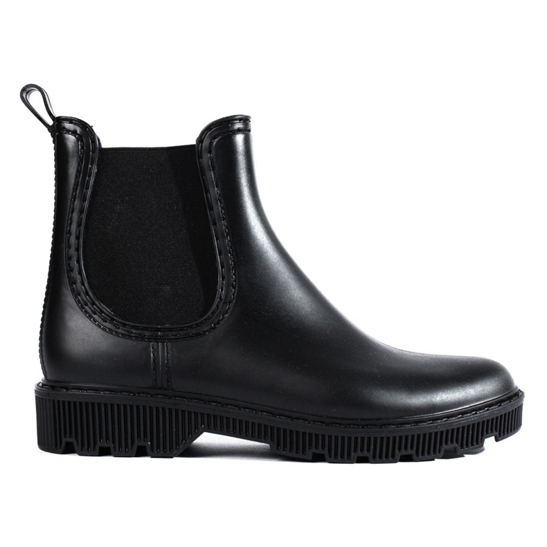 Bottes noires courtes Shelovet le noir
