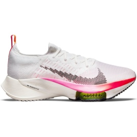 Chaussures Nike Air Zoom Tempo NEXT% Flyknit DJ5430-100 blanche