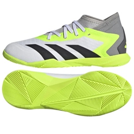 Adidas Predator Accuracy.3 In Jr IE9449 chaussures de football blanc blanc