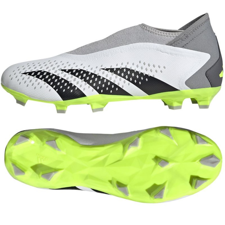 Chaussures Adidas Predator Accuracy.3 Ll Fg M GZ0021 blanche blanche