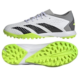 Chaussures Adidas Predator Accuracy.3 L Tf M GZ0003 blanche blanche