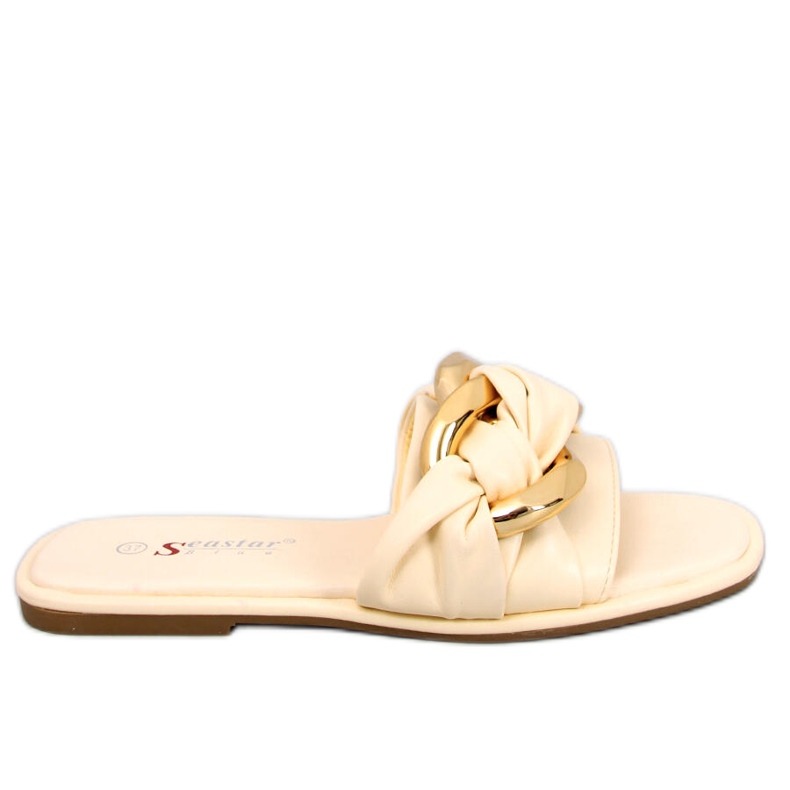 Seastar Claquettes à chaîne jaune Tobin