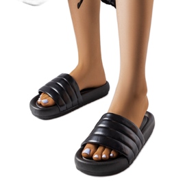 Claquettes décontractées noires de Skillen