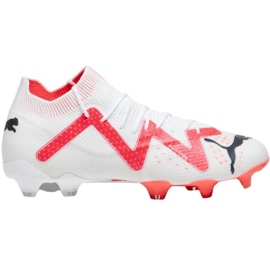 Chaussures de football Puma Future Ultimate FG/AG M 107355 01 blanc blanc