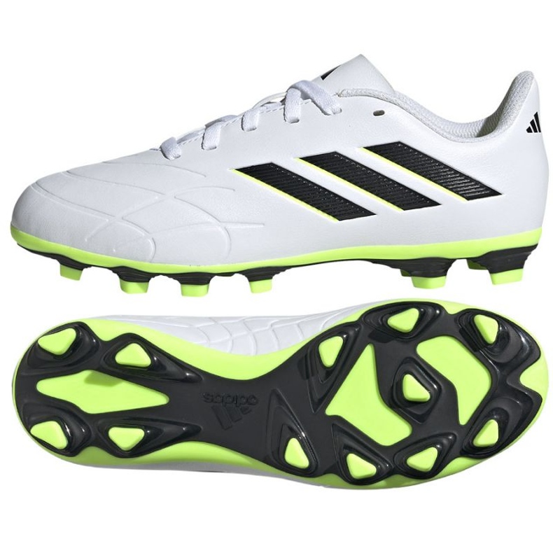 Chaussures de football Adidas Copa Pure.4 FxG Jr GZ2551 blanche blanche Chaussures de football Adidas Copa Pure.4 FxG Jr GZ2551 blanche blanche