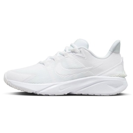 Nike Star Runner 4 Jr DX7615 100 chaussures de course blanc