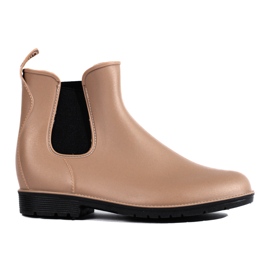 Bottes pour femmes beiges de Shelovet Bottes pour femmes beiges de Shelovet