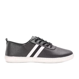 Baskets Aulin noires homme