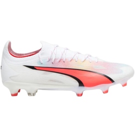 Chaussures de football Puma Ultra Ultimate FG/AG M 107311 01 blanche blanche
