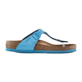 Birkenstock Gizeh Bs W 1024003 chaussons bleu