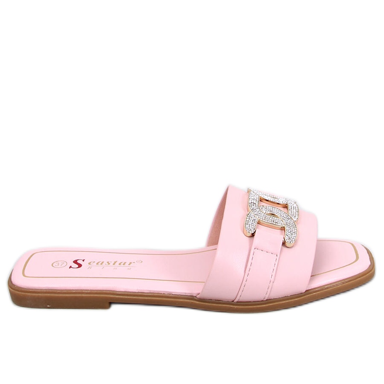 Lames en zircone cubique Mille Pink rose