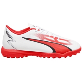 Chaussures de football Puma Ultra Play Tt 107533 01 blanche blanche Chaussures de football Puma Ultra Play Tt 107533 01 blanche blanche