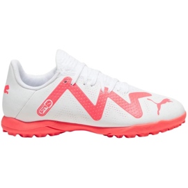Chaussures de football Puma Future Play Tt Jr 107391 01 blanc blanc